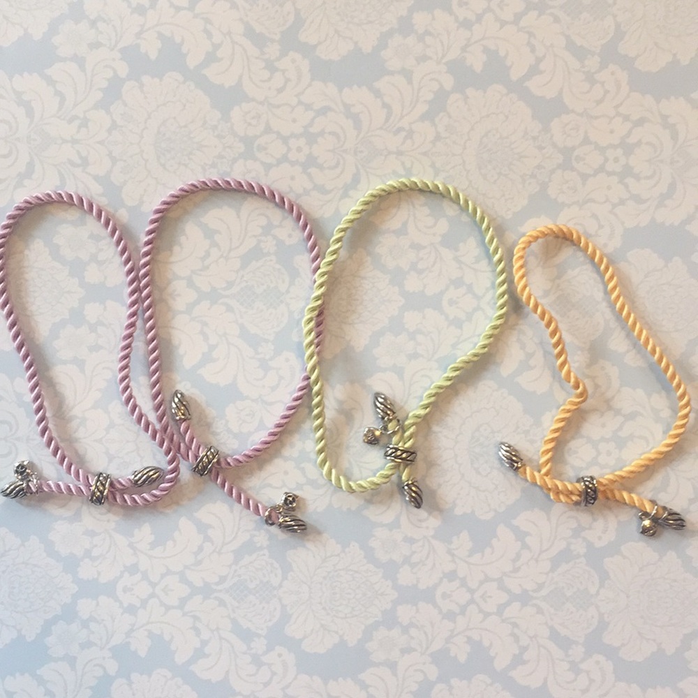 David Yurman silk bracelets